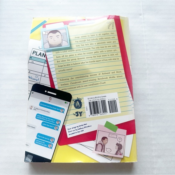 3 Svetlana Chmakova Books - Awkward
& Brave & Crush - Picture 6 of 9